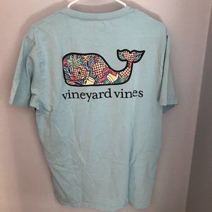 Vineyard Vines Pina Colada Pocket Tee Shirt Medium